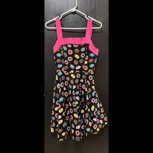 Golightly Netti dress in black donuts